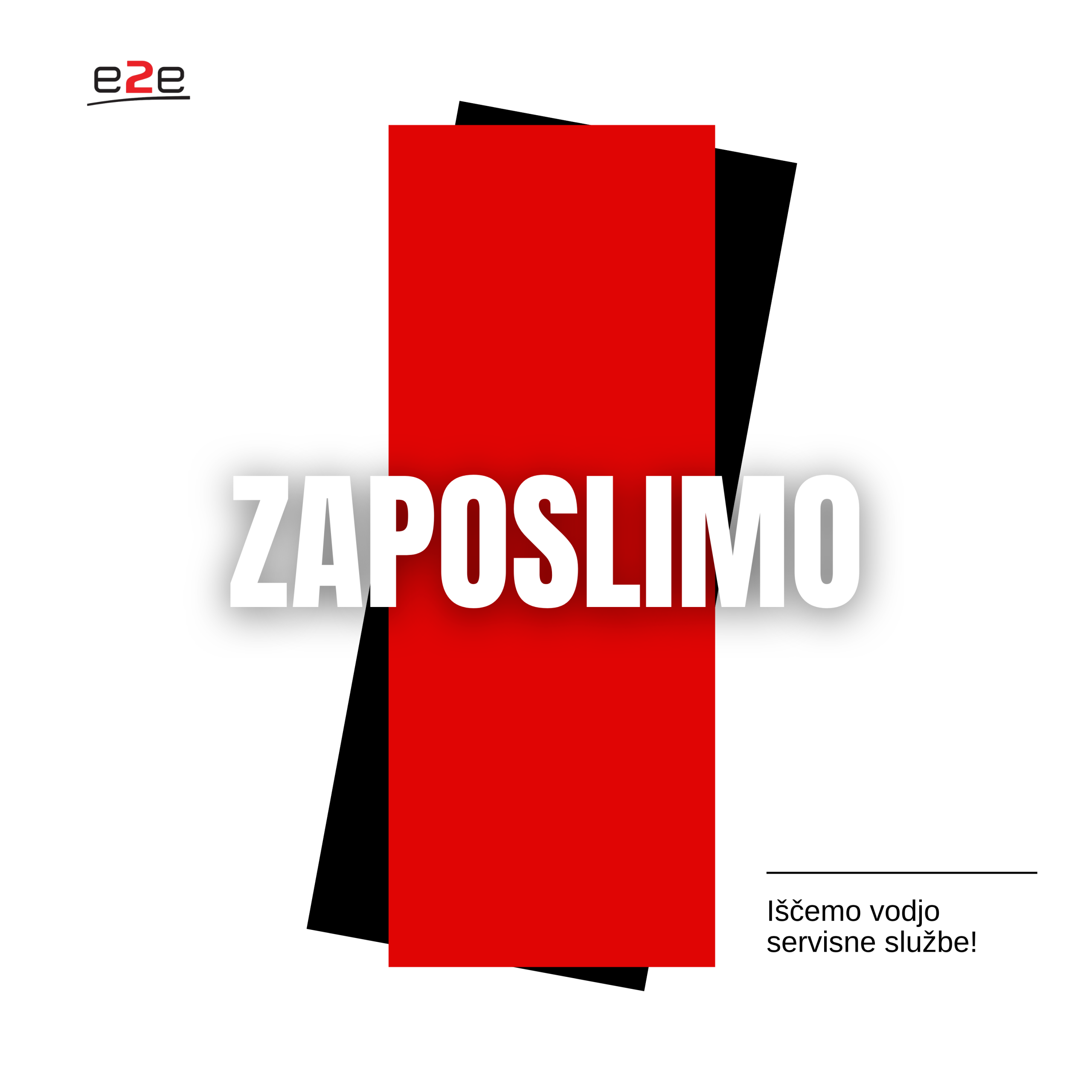 <br> <strong>ZAPOSLIMO: VODJO SERVISNE SLUŽBE (m/ž)</strong>